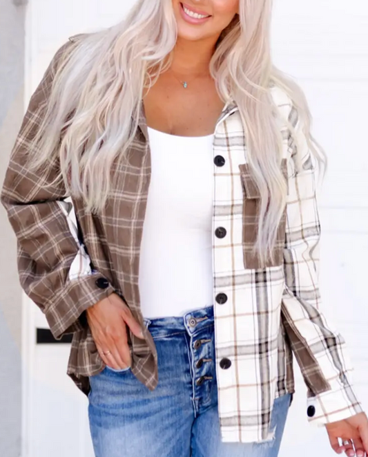 Mixed Plaid Flannel