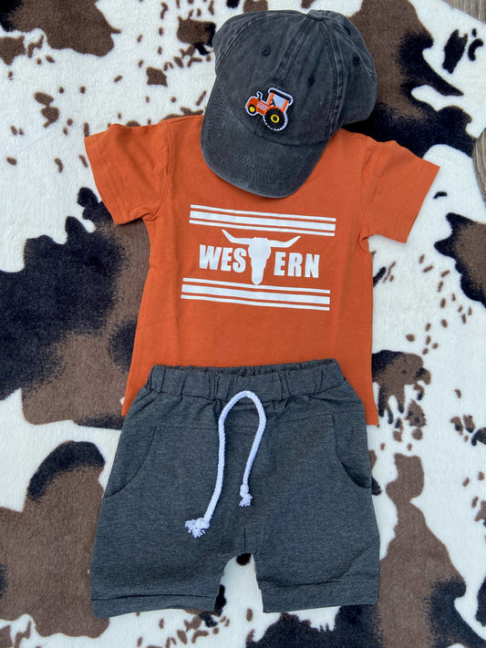 Western Longhorn Toddler Set
