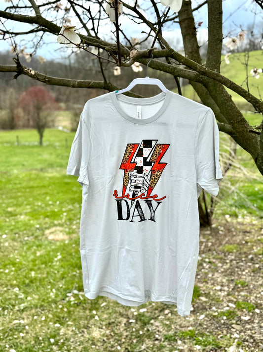 PreOrder Red Bolt Race Day Tee